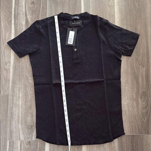 Wings+Horns 1x1 Slub Henley s/s - Picture 6 of 13